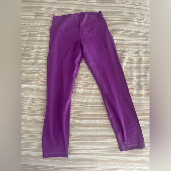 Purple Lululemon align leggings 25” inseam - Picture 1 of 3